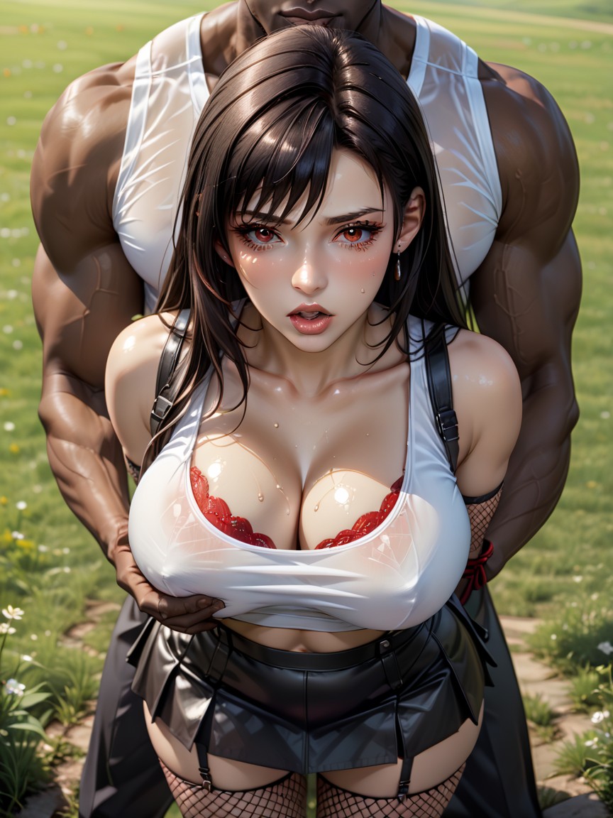 Tired Face , Sad, Emphasis Lines Hentai AI Porn