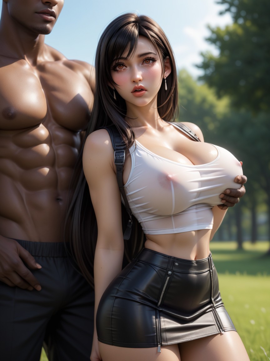 Shocked, Perky Crisp Ass, Shibari Hentai AI Porn