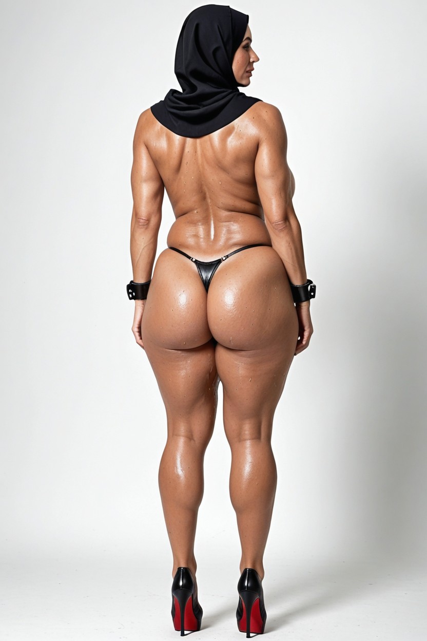 Wide Hips, Confused Face, Milf Over Fifty MILF AI Porn