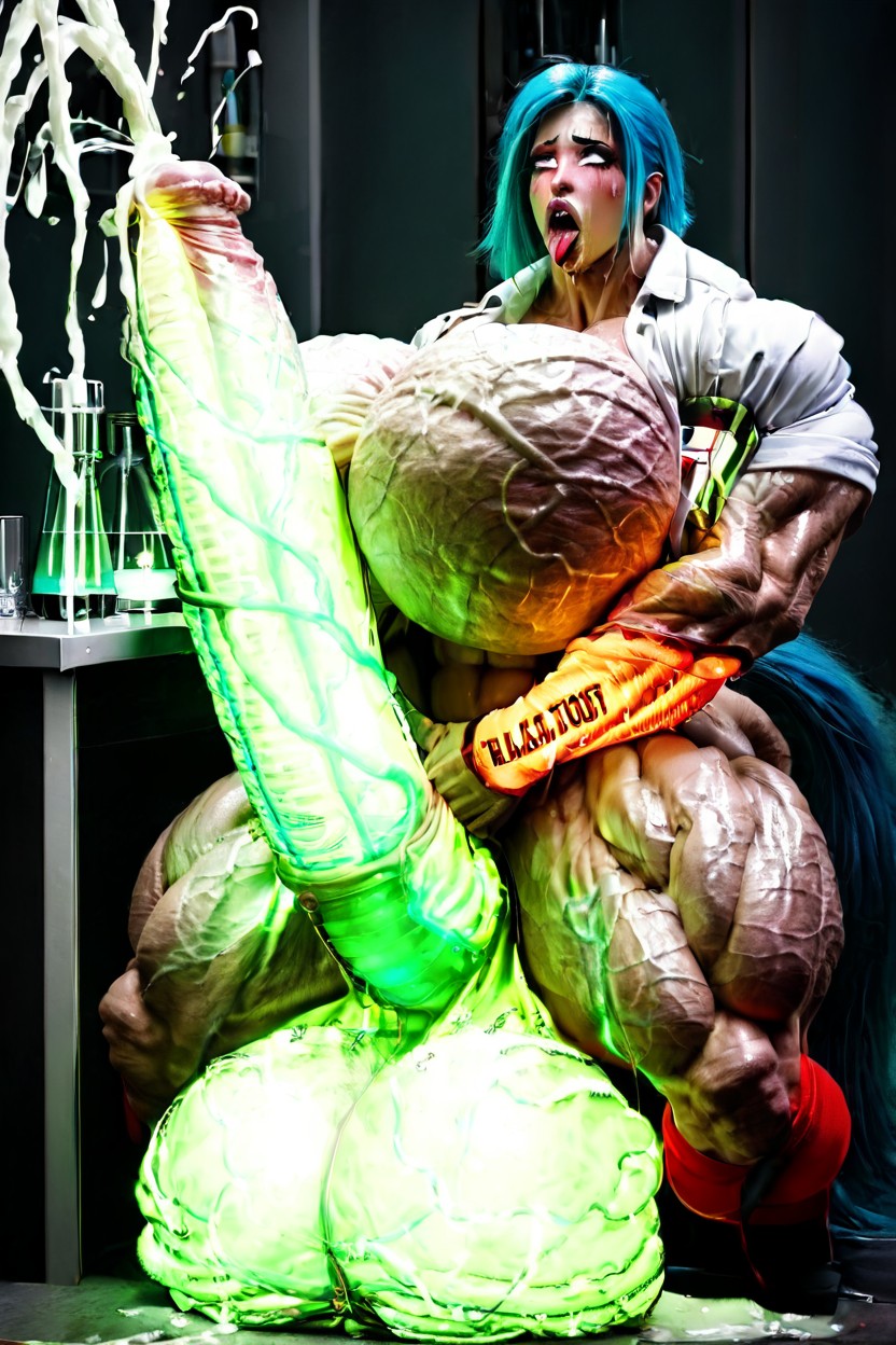 Photorealistic, Radioactive Body, Hdr Shemale AI Porn
