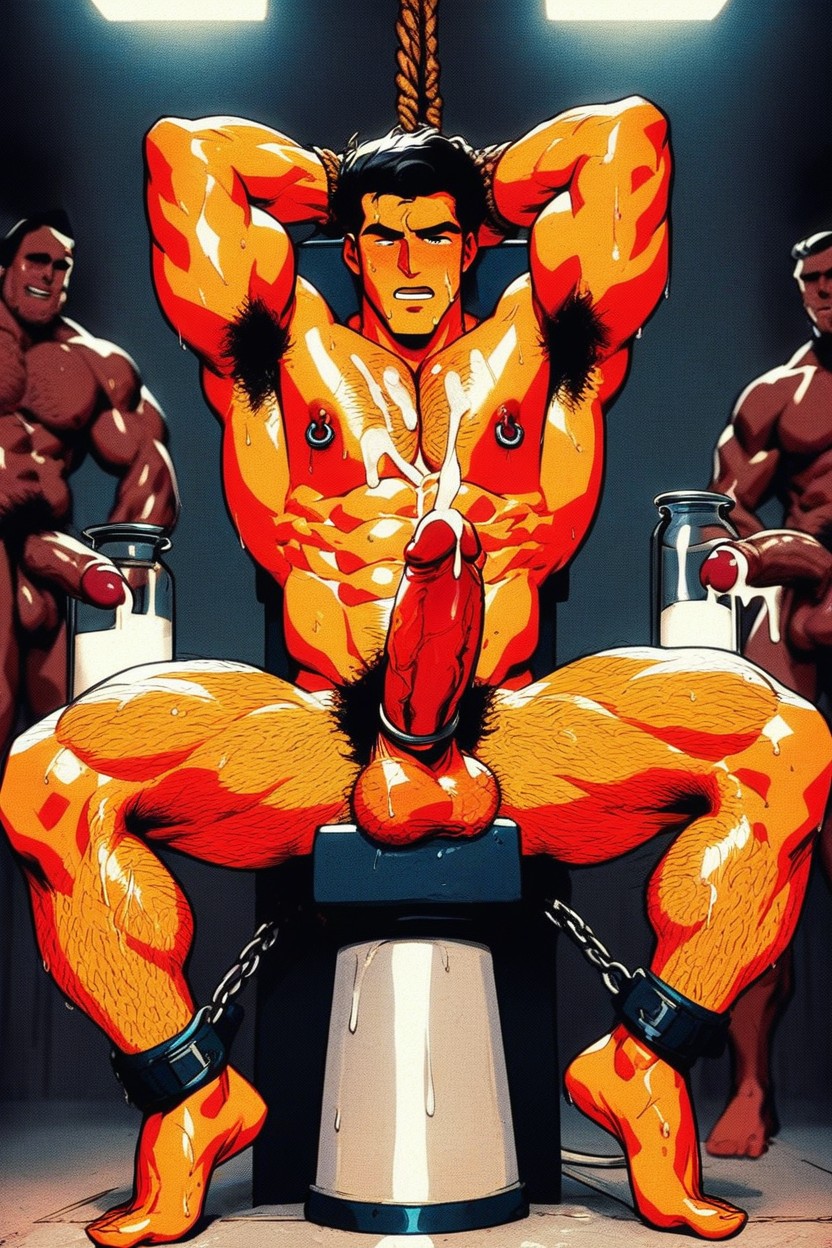 Rear View, Behind View, Medium Ass AI Gay Porn