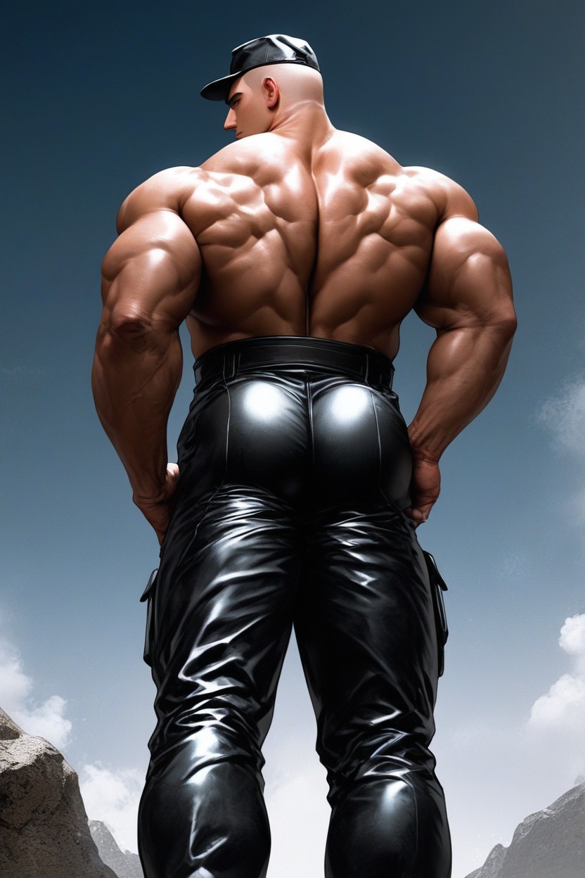 So Butt Cheeks Can Show, Hyper Muscle, 20+ AI Gay Porn