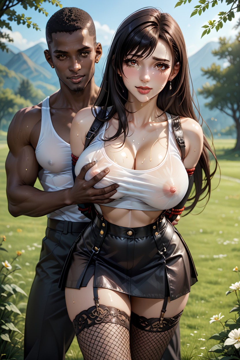 Brown Eyes, Embarrassed , Sweat Hentai AI Porn