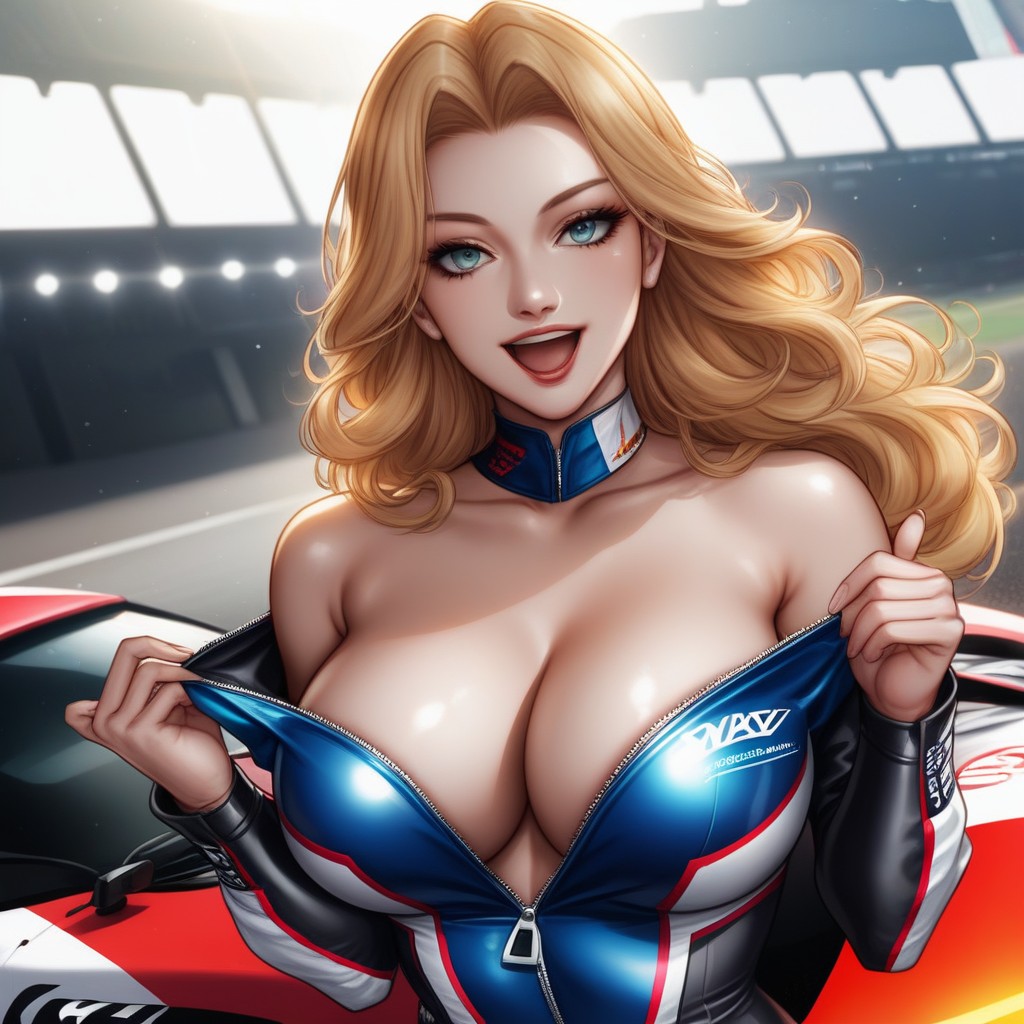 Seitenansicht, Hourglass Figure, Sexy Hentai KI Porno