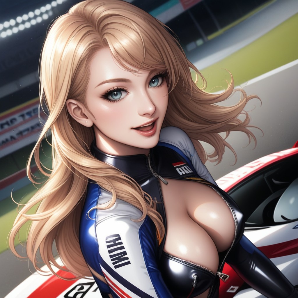 Hourglass Figure, Tight Clothing, One Person Hentai IA