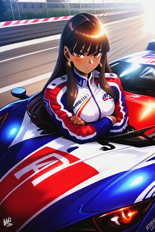 Largo, Null Art Style, Multiple Lane Road Hentai IA