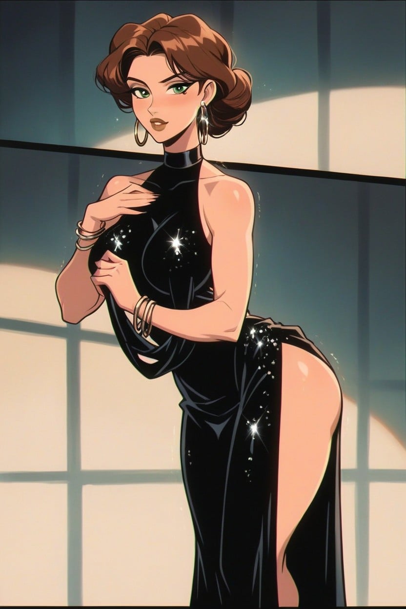 Wide Hips, Bracelets, Unkempt Hair Hentai KI Porno