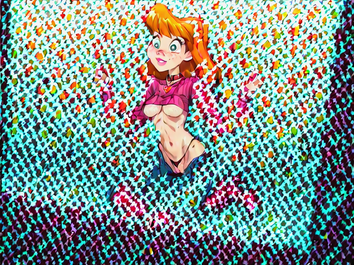 In A Lab Medium Breasts, In Cryo Lab, Heart Pendant Collar AI Porn