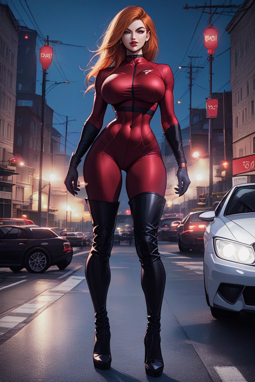 Cute, Black Sport Gloves, Model AI Porn