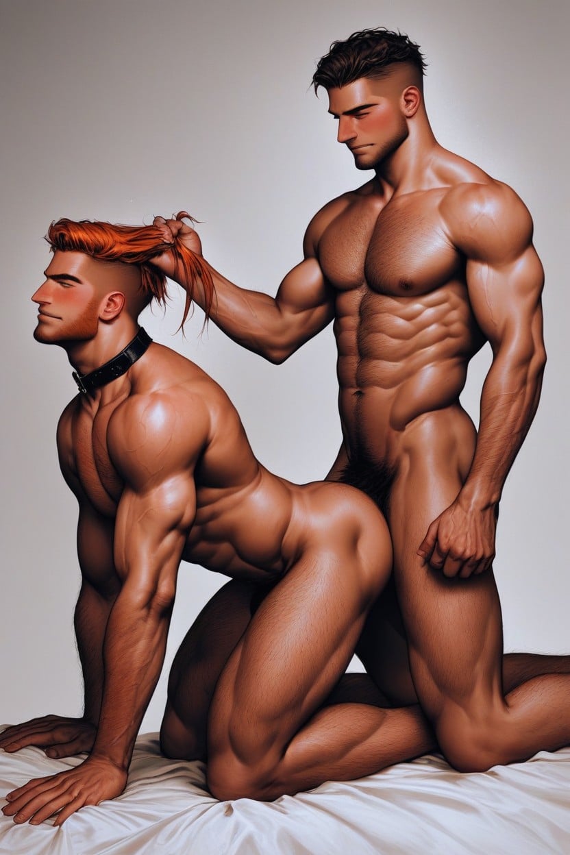 18+, Lean Physique, Tall Height AI Gay Porn