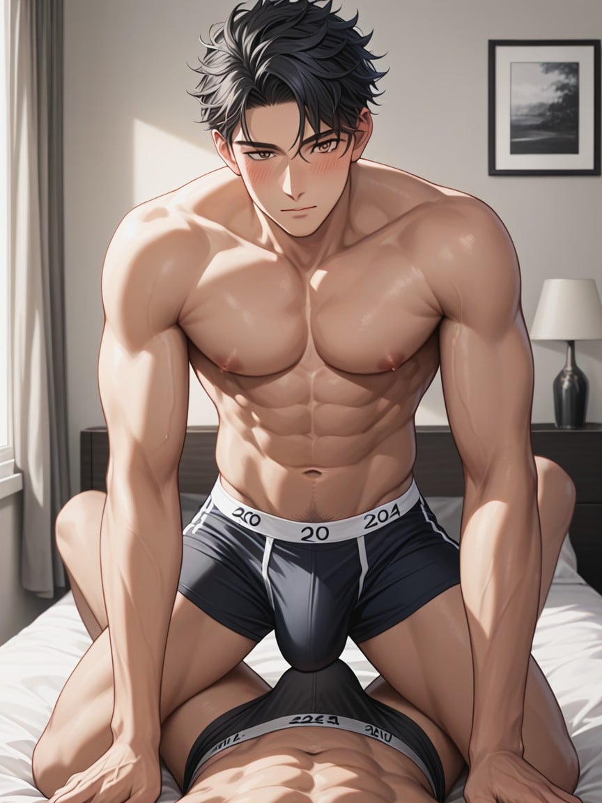 Bulge, Hd, Bed AI Gay Porn