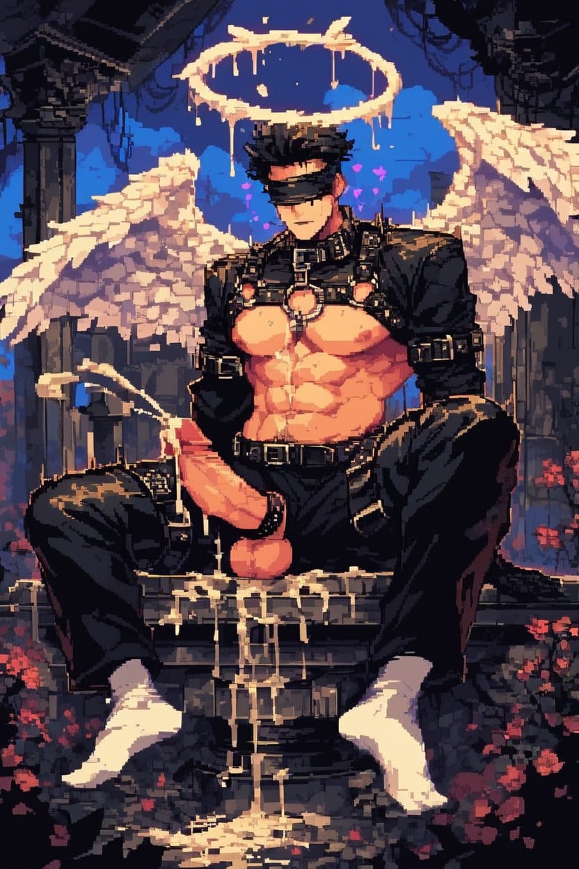 Erection, Angel In A Vat, Urethral Rod AI Gay Porn