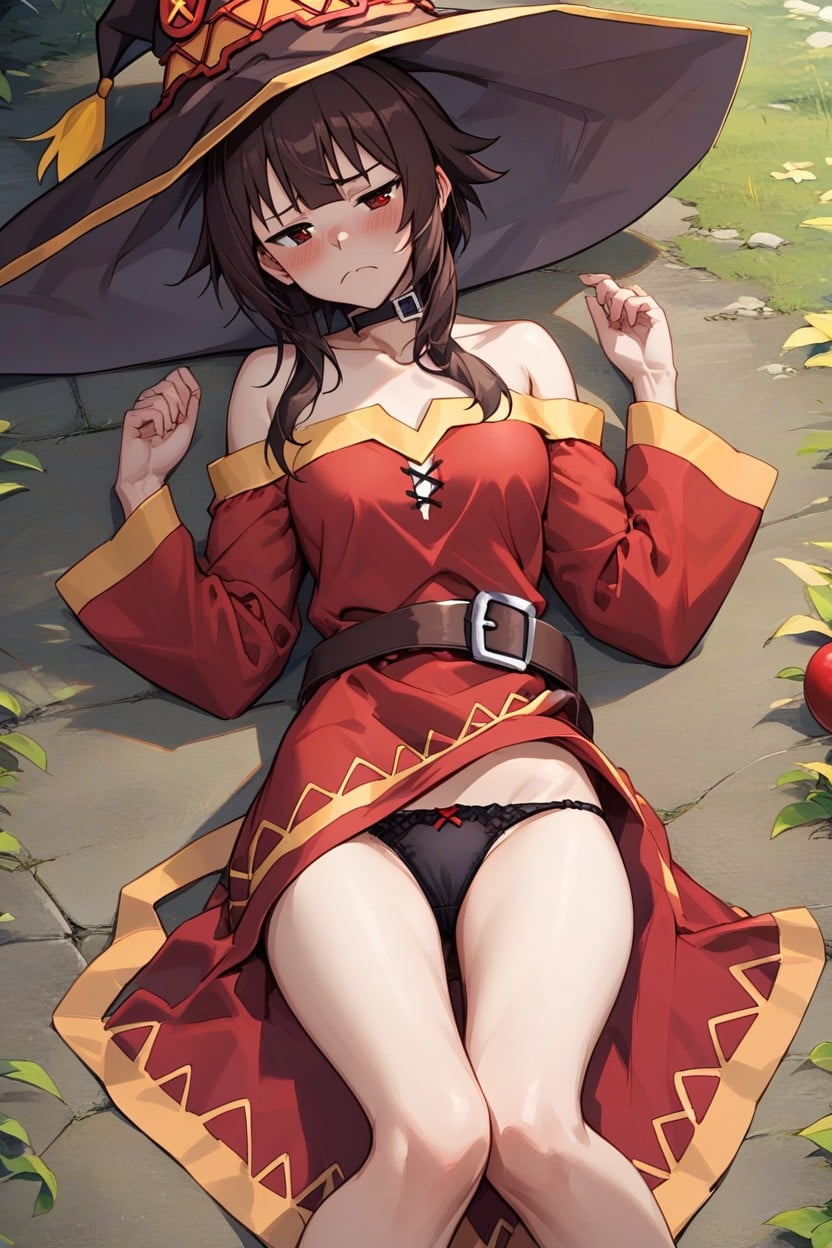 a woman with her arms on the ground looking sleepy