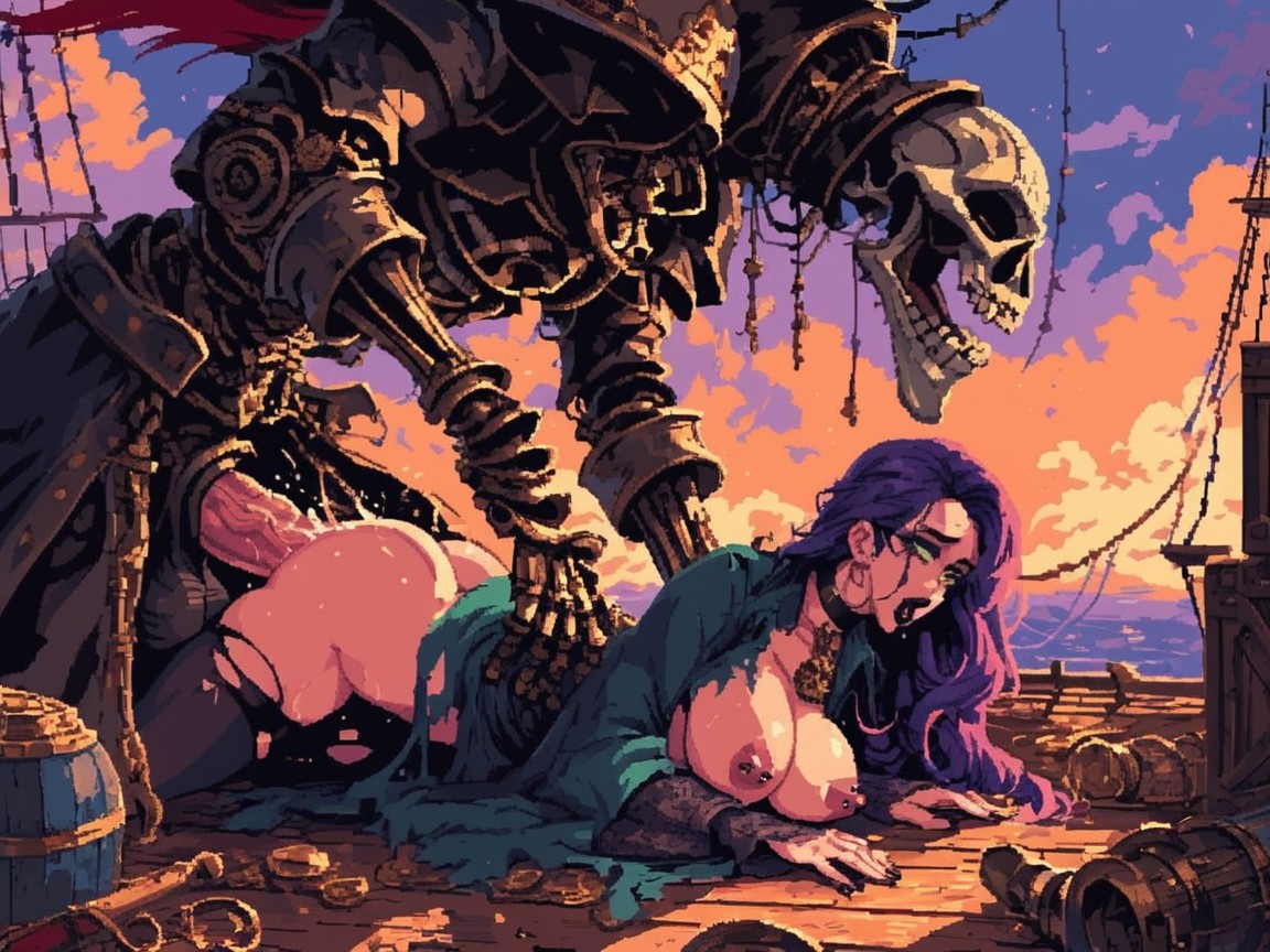 Pronebone, Treasure Chest, Deep Thrusting AI Porn