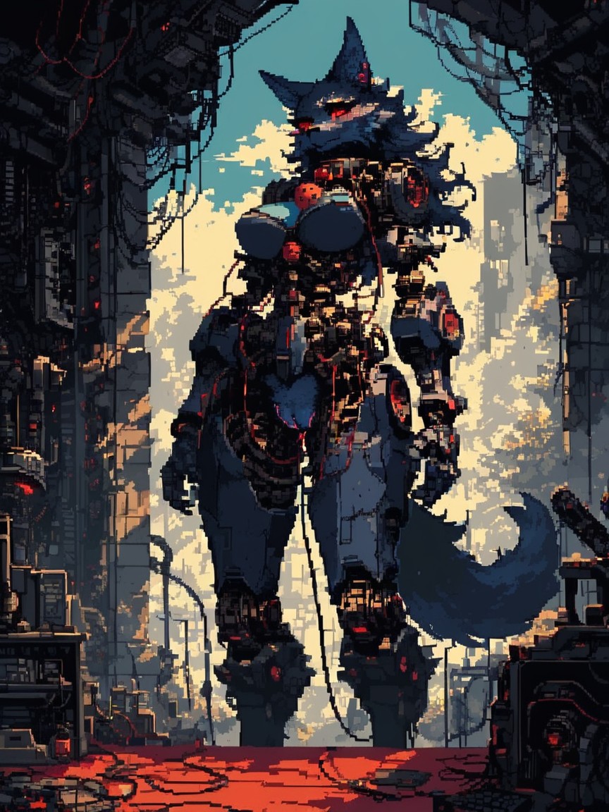 Restraints, Perfect Anatomy, Indoor Furry AI Porn