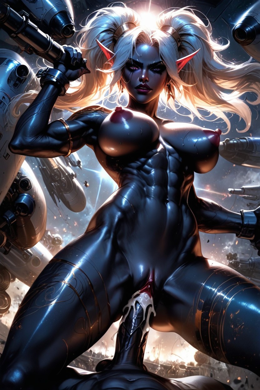Multiple Panels, Nude, Dungeons And Dragons Hentai AI Porn