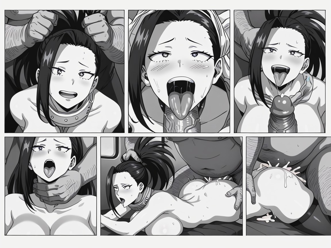 Comic Panels, All Pages Colored In, Gigantic Veiny Cocks Hentai AI Porn