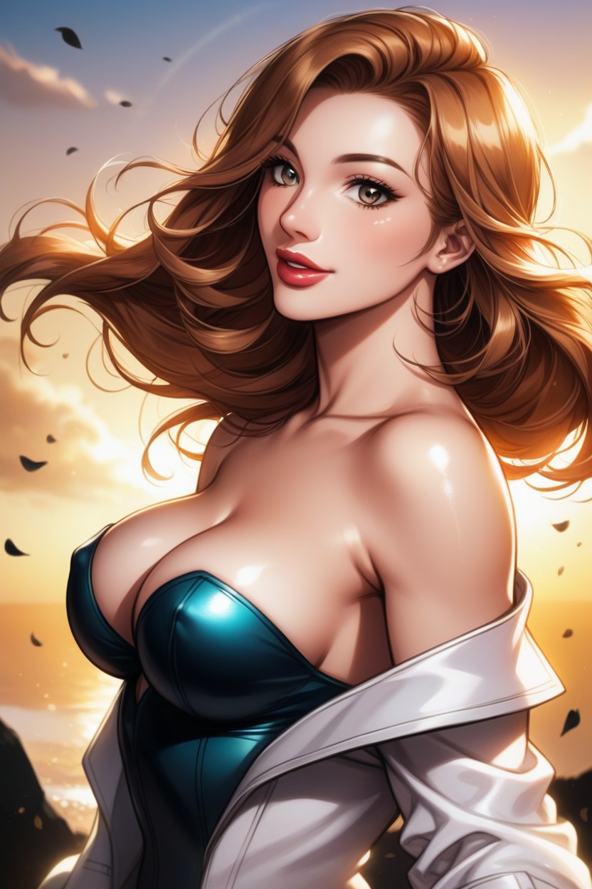 One Person, Retro Vibe, Luscious Lips Hentai AI Porn