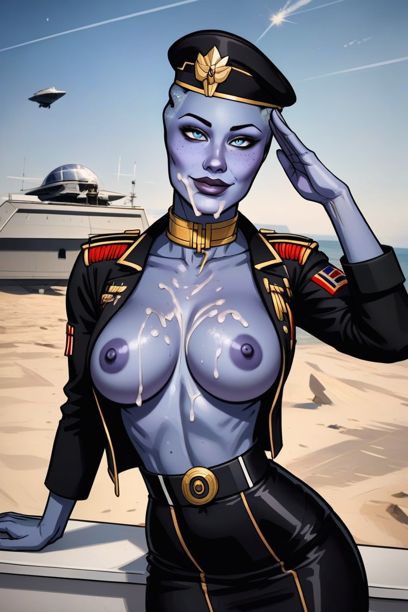 Cum On Face, Pussy, Pinup Style AI Porn