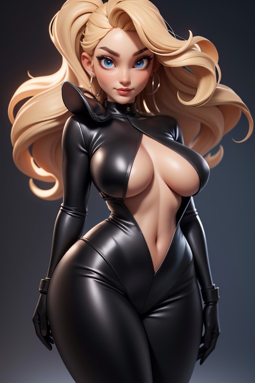 Thighs Revealed, Swimsuit, Perfect Ass Hentai AI Porn