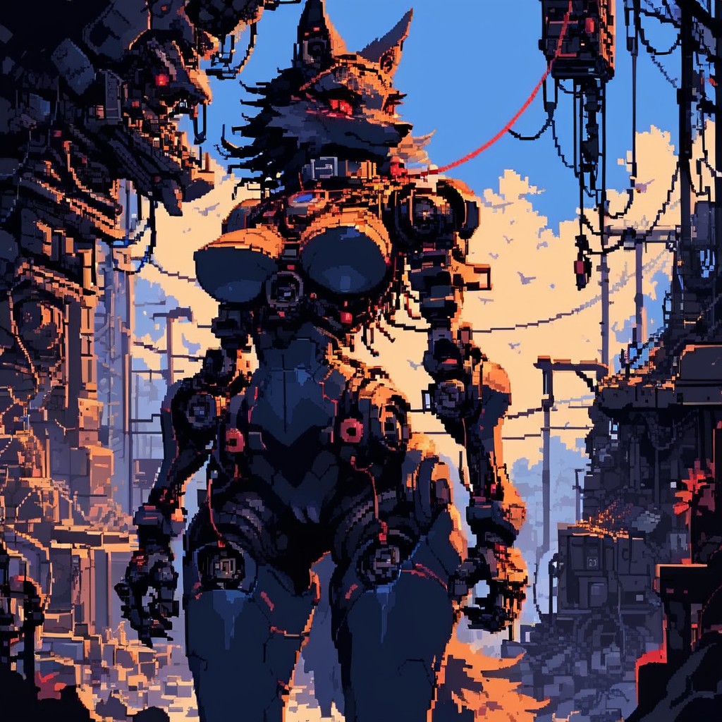 Blush Face, Inside Highly Detailed Machine Chest, Big Machinery 퍼리 AI 포르노