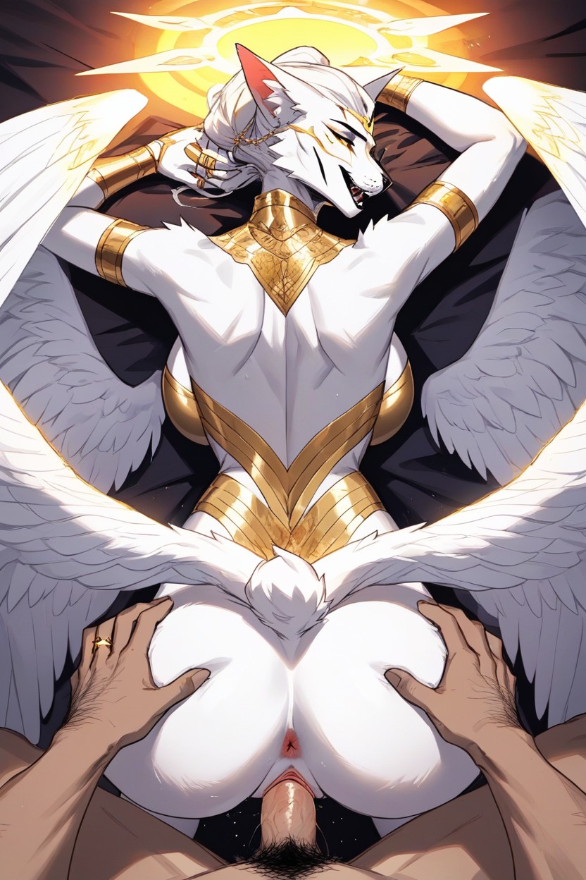 Brilliant, Beautiful, She Is In Beautiful Light And Is Large Within The Environment She Is In Furry AI Porn