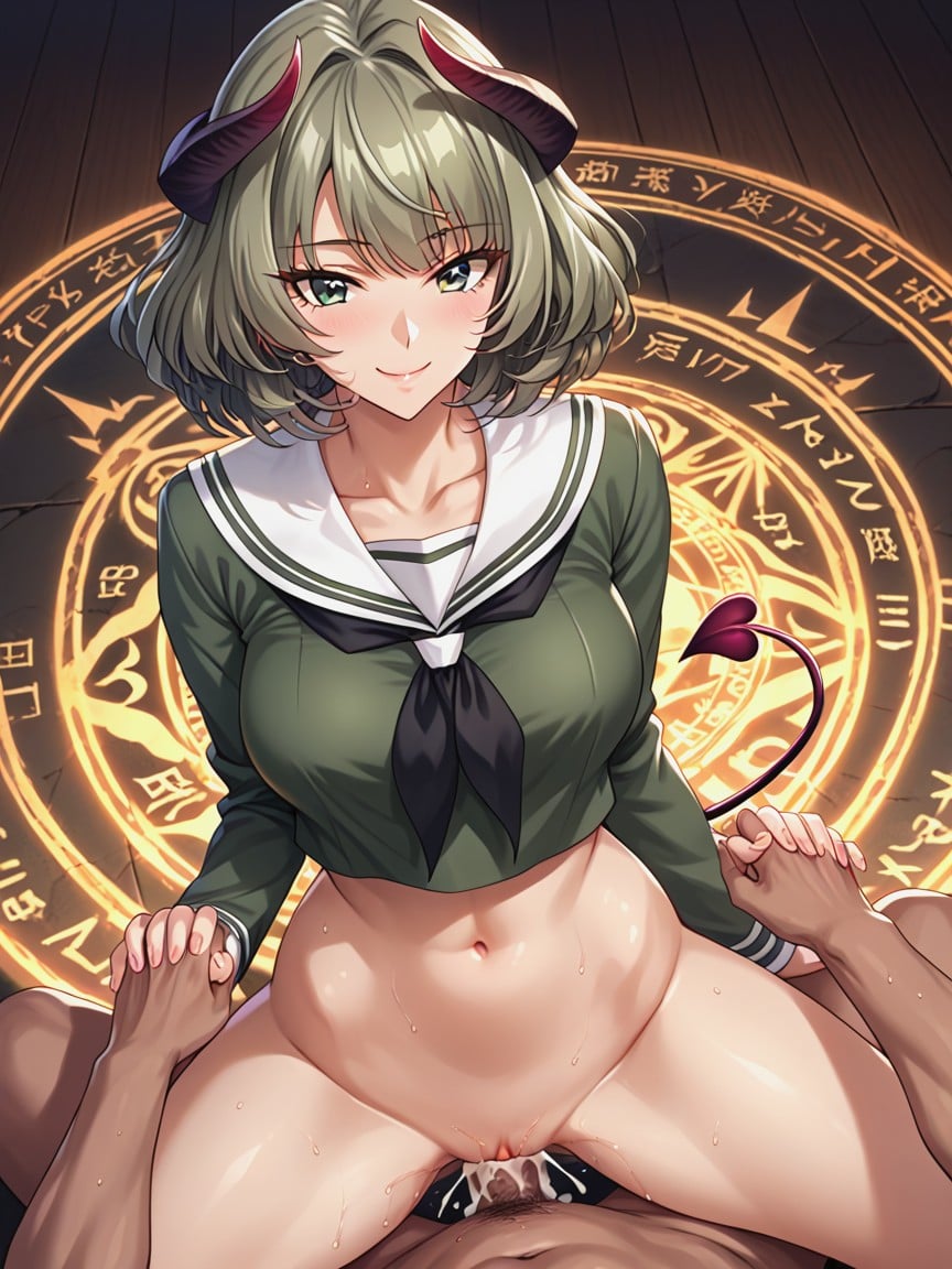 Magic Circle, Perfect Anatomy, Overflow Cum Hentai IA