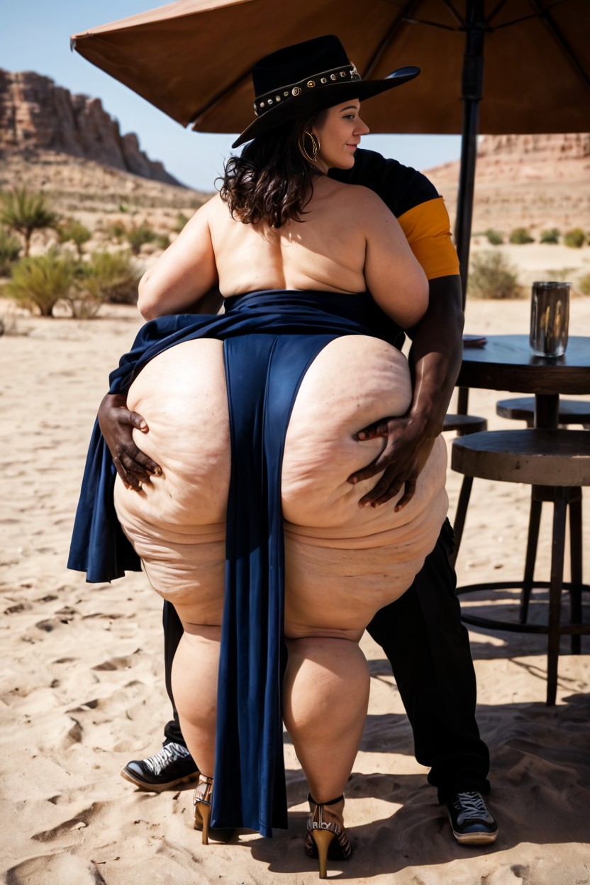 Face, In Restaurant, Mega Ass AI Porn