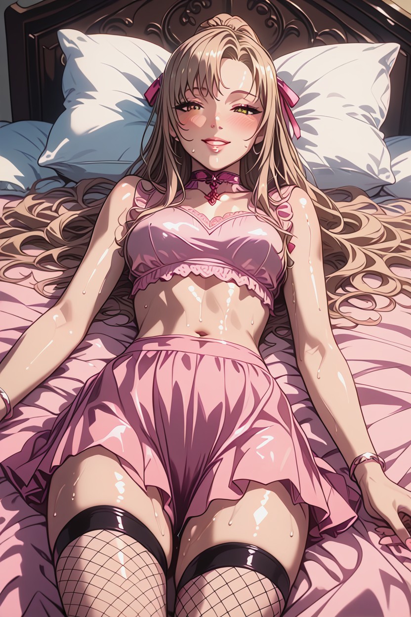 Front View, Small Breasts, Clothed Hentai AI Porn