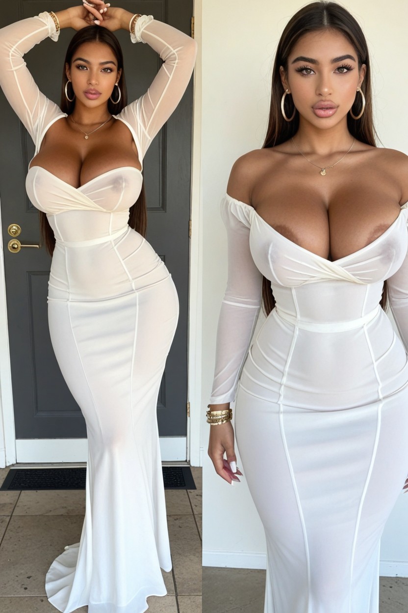 Cameltoe, Puffy Cameltoe, Front View AI Porn