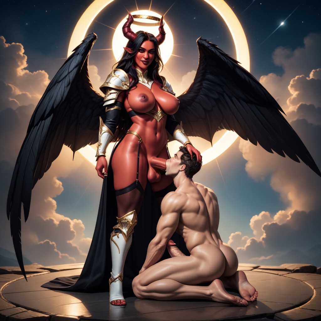 Round Ass, Gorgeous, Dominant Futa Shemale AI Porn