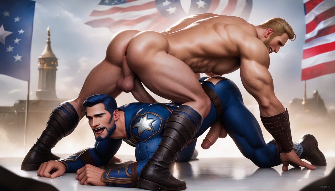 Thor God, Los Angeles, Ass Out AI Gay Porn