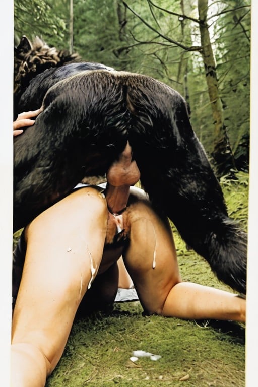 Hard Penis, Massive Cock Is All In Her Pussy, Head Down Ass Up AI Porn
