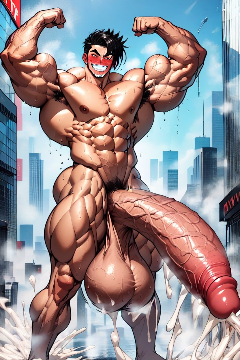 Cock Bigger Than Body, Thick Thighs, Naked Porno gay IA