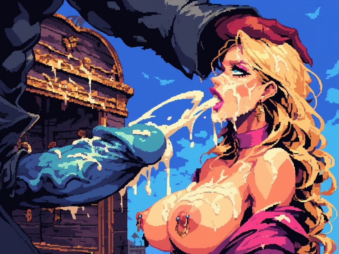 Cumshot, Squishy Breasts, Cumming On Face AI Porn