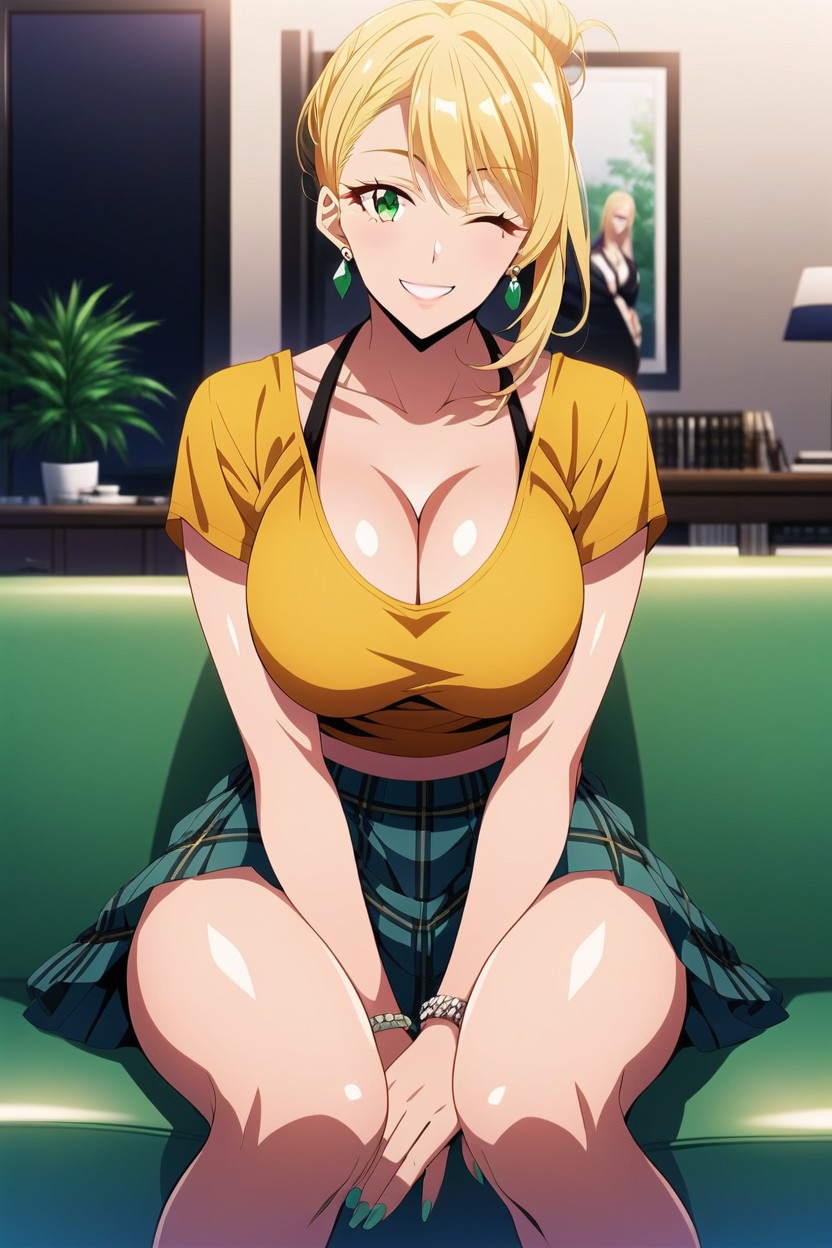 20+, Natural Breast, Arms Crossed Hentai AI Porn
