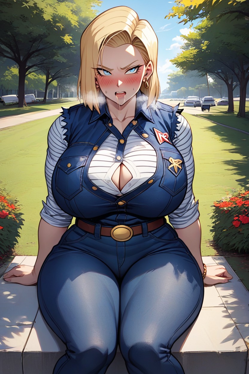 Ultra-bbw Curvy, Sitting, Spread Legs Hentai AI Porn