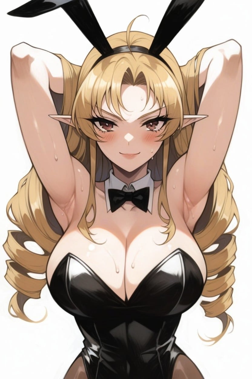 Sweating, Standing, Standing Hentai AI Porn