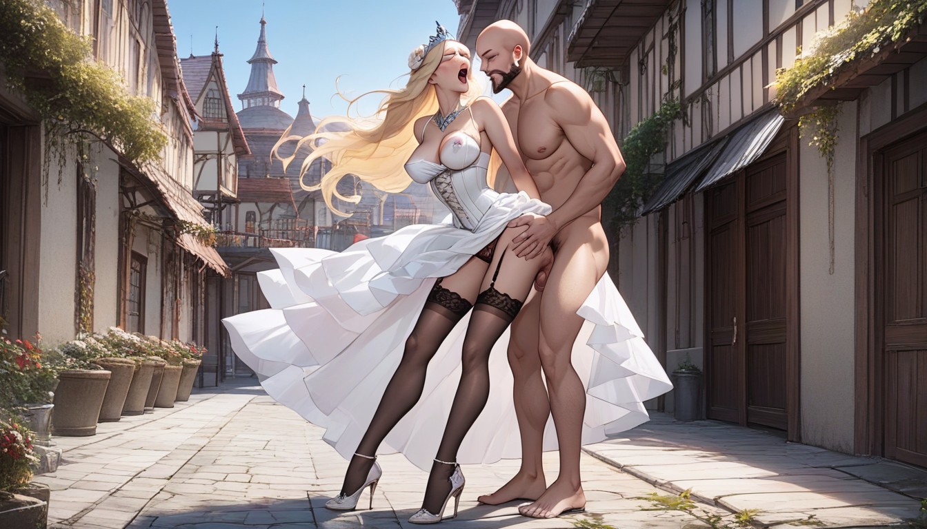 Rounded Breasts, King, Breast Bouncing AI Porn