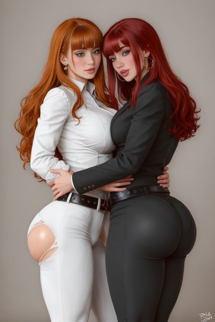 Ginger, Throwing Ass, No Pockets AI Porn