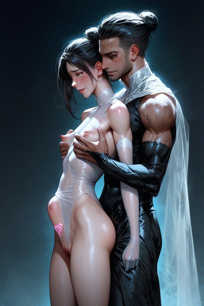 Barbie Body, Delicate Arms, Huge Cock Hentai AI Porn