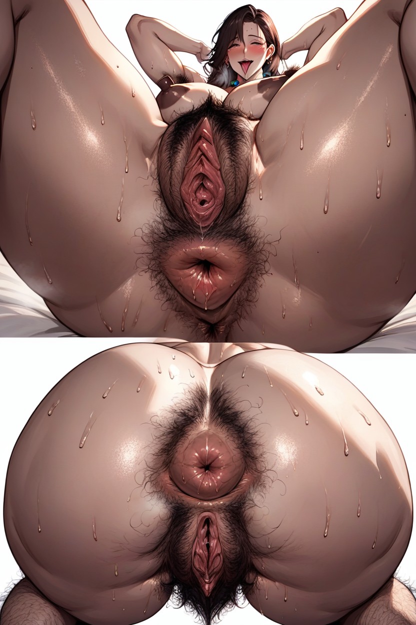 Multiple Positions, Asshole Stretch, Thick Pubes Hair Hentai AI Porn