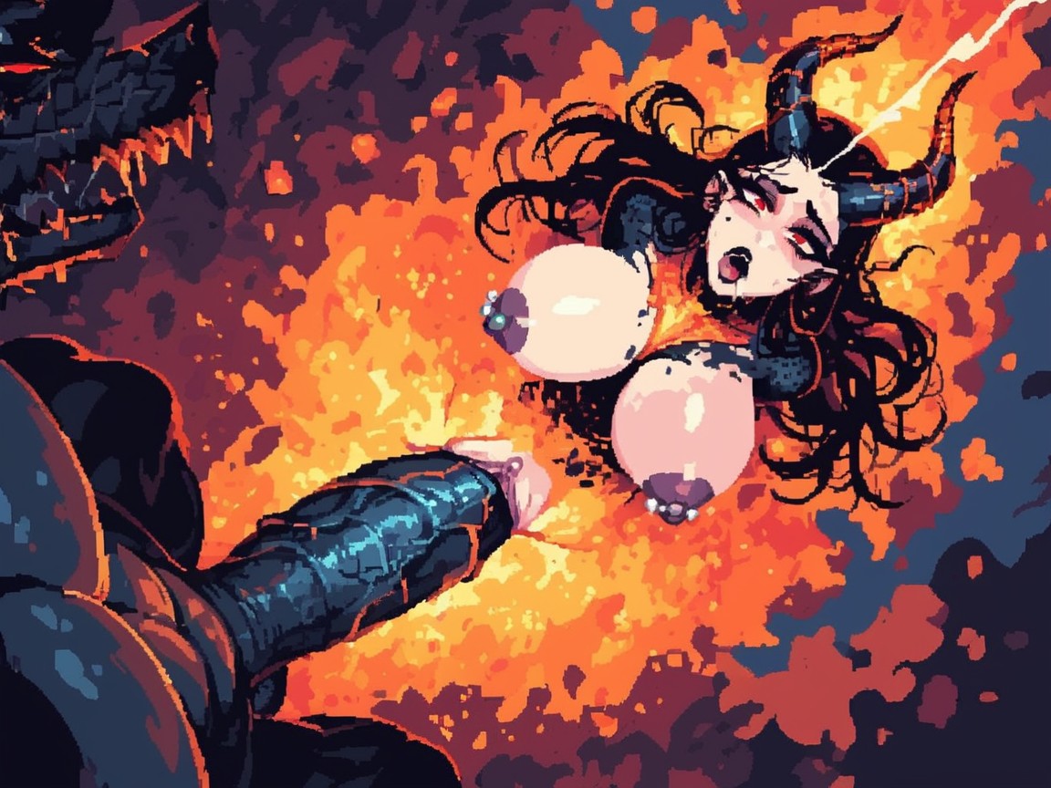 18+, Rolling Eyes, Very Pretty Face AI Porn