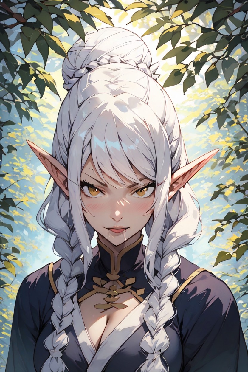 Hair With Four Colors, Milf, Beautiful Woman Hentai AI Porn