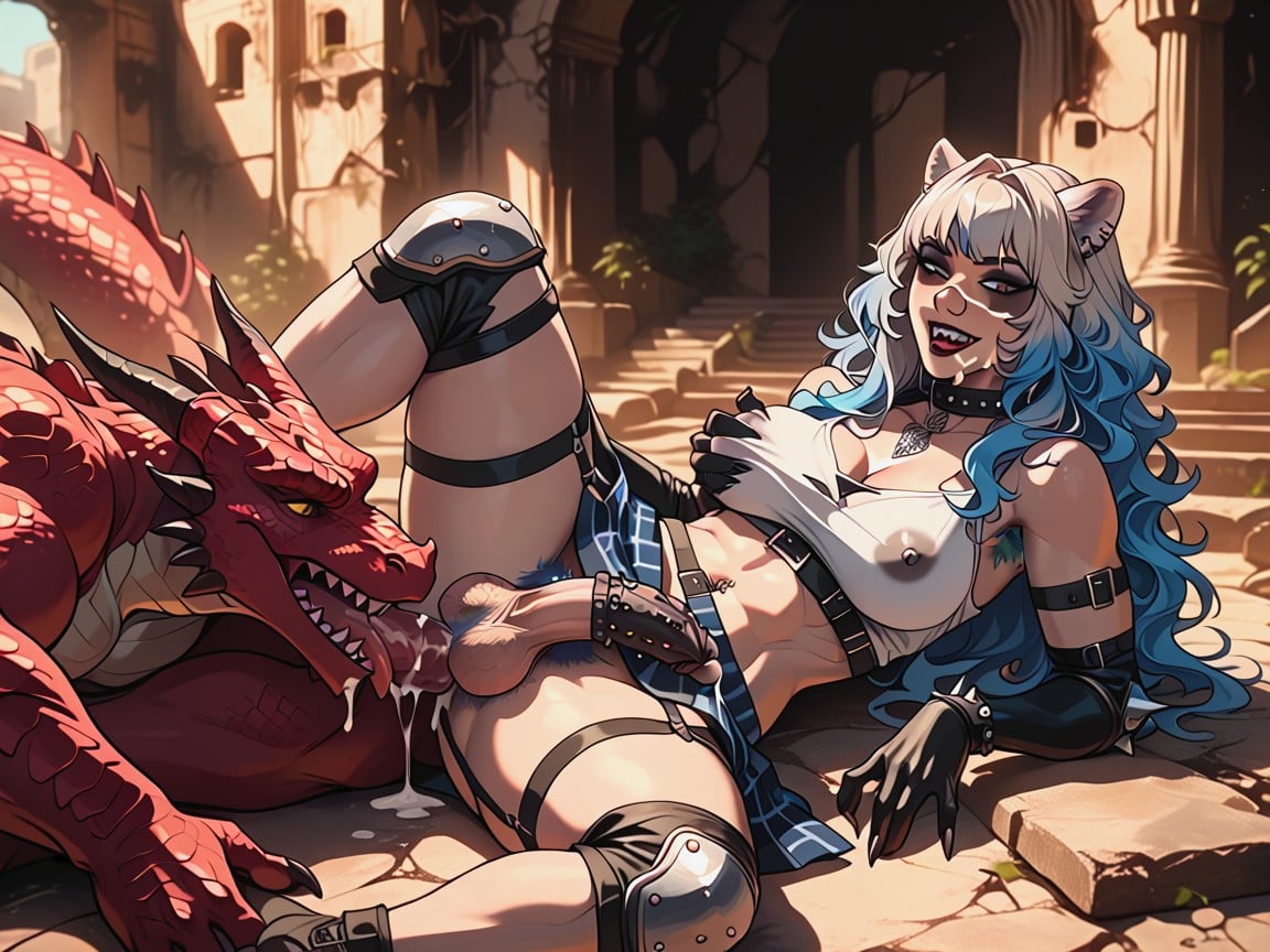 Garter Belt, Furry Hands, Hairy Hentai AI Porn