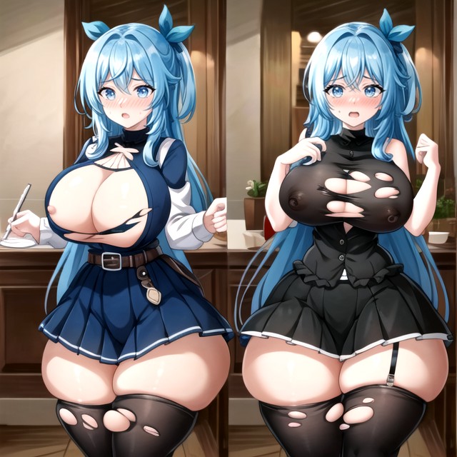 Gothic, Extremely Large Ass, Hyper Ultra Mega Fat Ass Hentai AI Porn