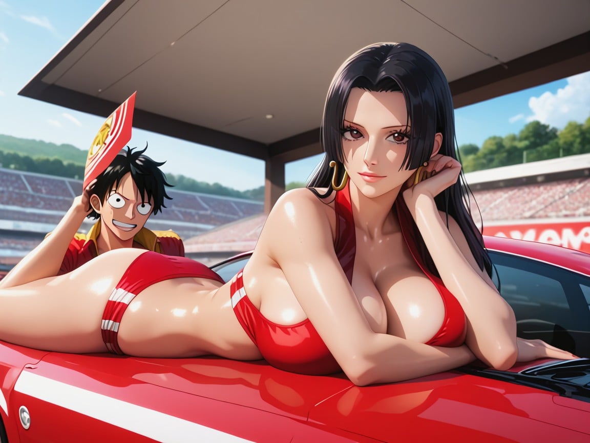 Ultra Detailed, Nami From One Piece, Rolling Eyes Hentai AI Porn