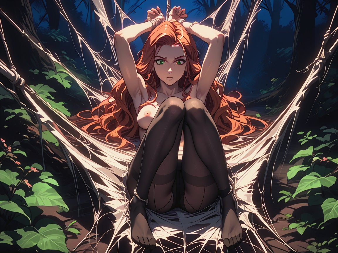 Black Pantyhose, Lying On Web, Sam From Totally Spies Hentai AI Porn