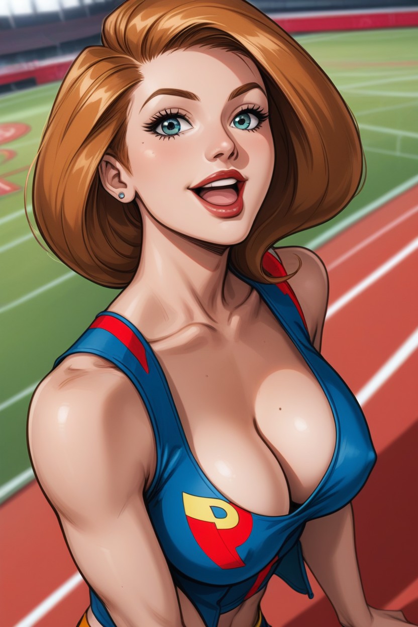 Sexy, Luscious Lips, Hollywood Glamour Hentai AI Porn