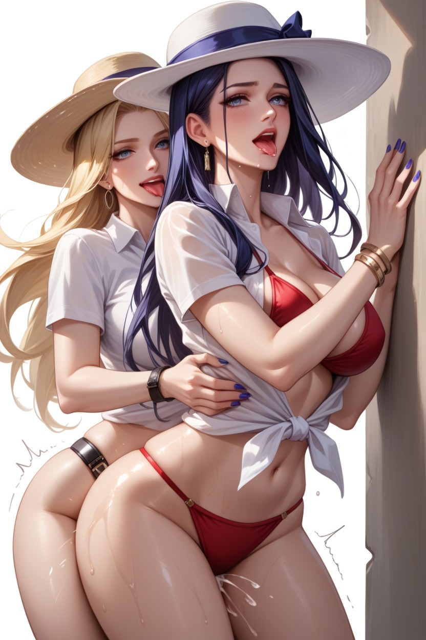 Perfect Figure, Bouncing Sounds, Shivering Hentai AI Porn